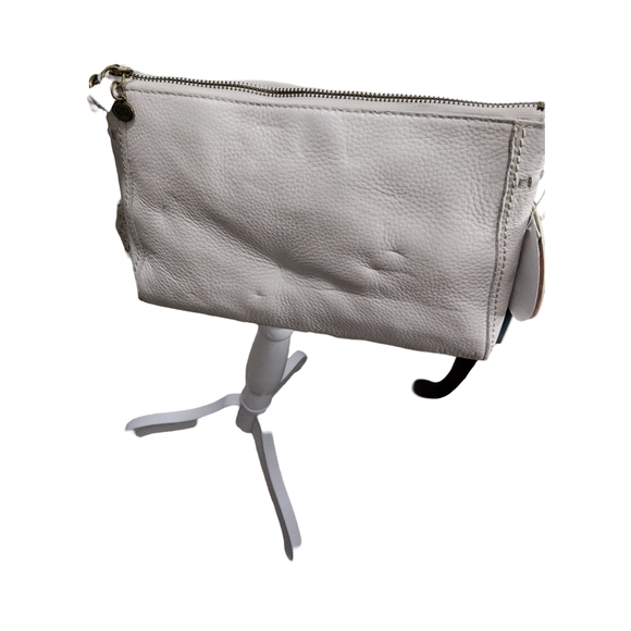 The Sak happy & free cream colored Elegant White Leather Crossbody Bag - Picture 10 of 16